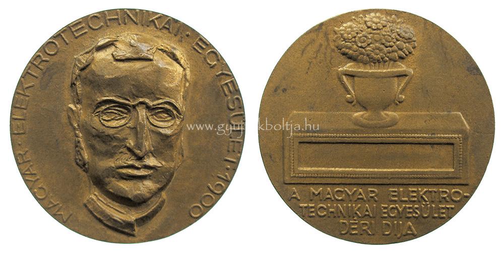 Kiss Nagy Andr�s: Magyar Elektrotechnikai Egyes�let D�ri-d�j